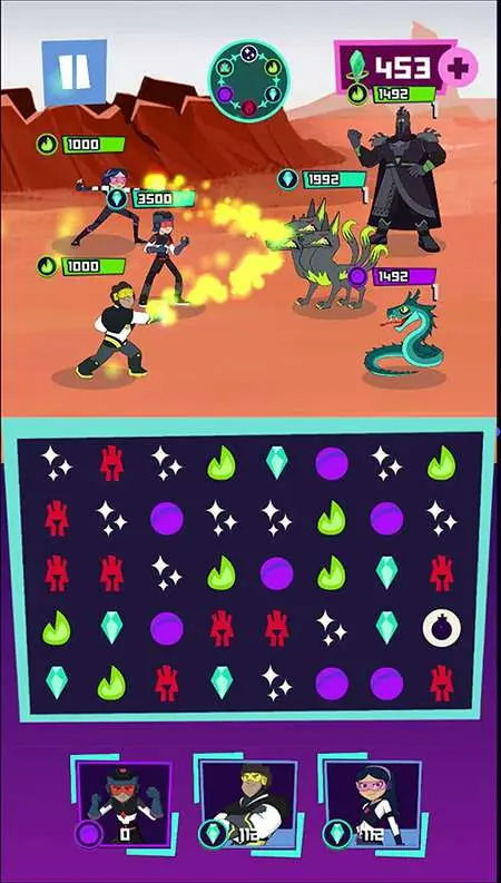 Match-3 board