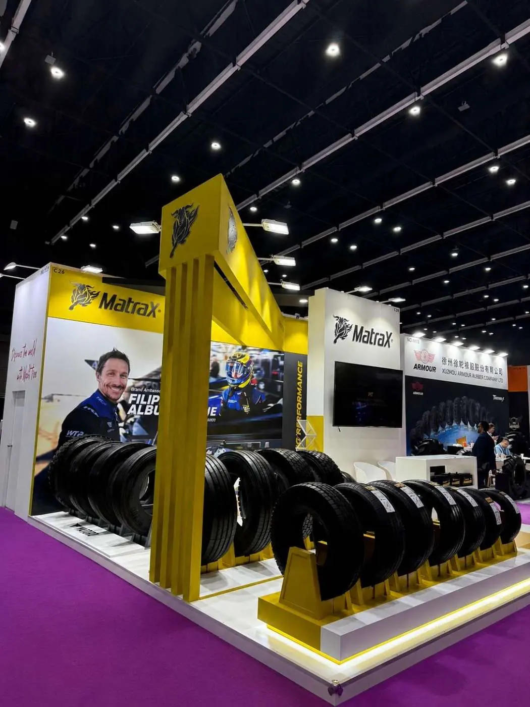 TyreXpo booth / wide view
