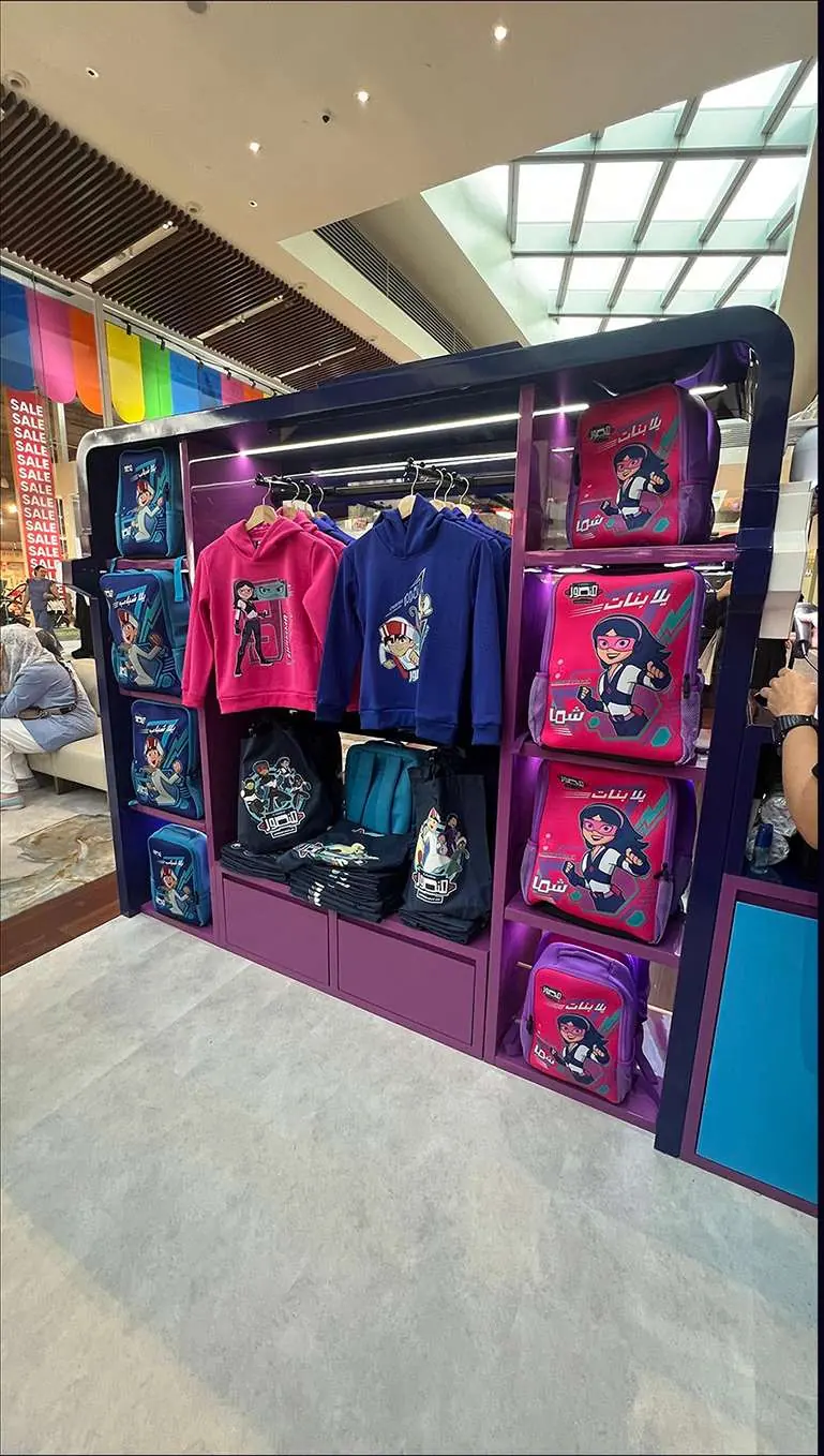 Apparel wall