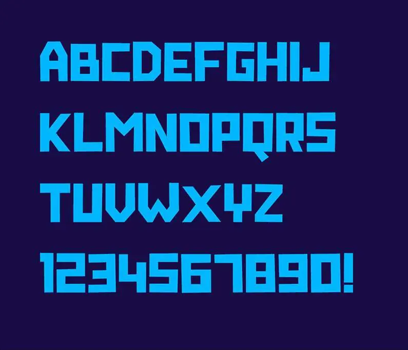 Latin character set