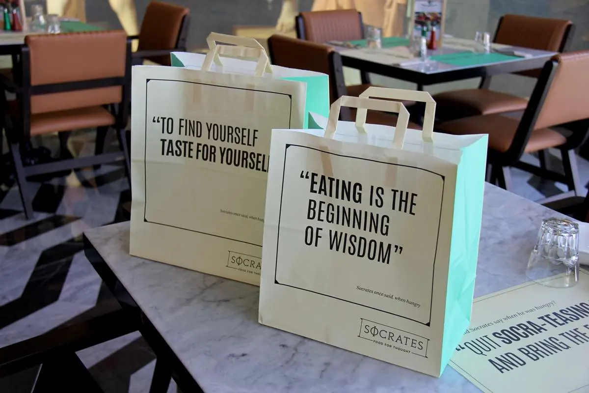 Takeaway bags